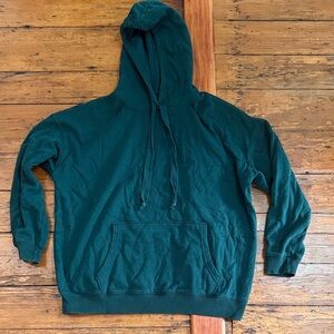 American Eagle Outfitters Deep Teal Hoodie